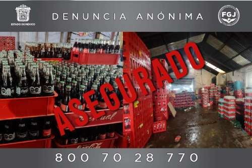 Video: Si consumes refrescos, ésto te interesa; desmantelan fábrica "pirata" en Los Reyes La Paz